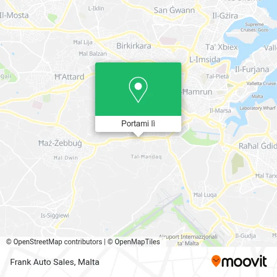 Mappa Frank Auto Sales