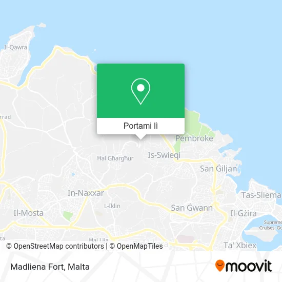 Mappa Madliena Fort