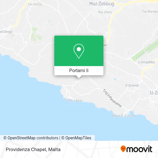 Mappa Providenza Chapel