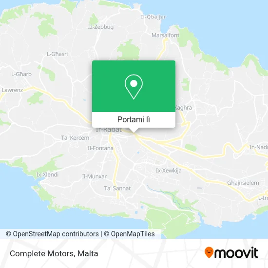 Mappa Complete Motors