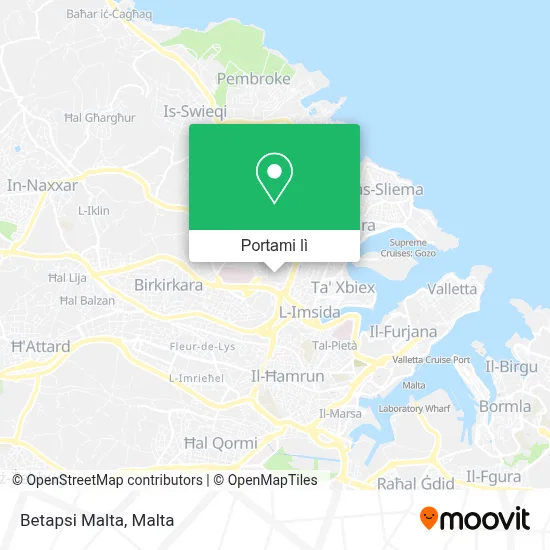 Mappa Betapsi Malta
