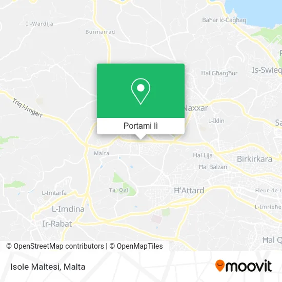 Mappa Isole Maltesi