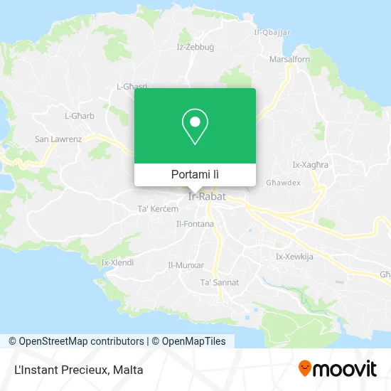 Mappa L'Instant Precieux