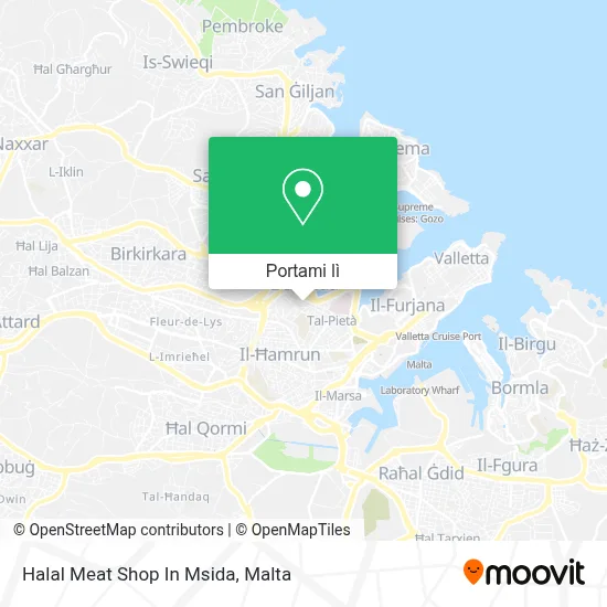 Mappa Halal Meat Shop In Msida