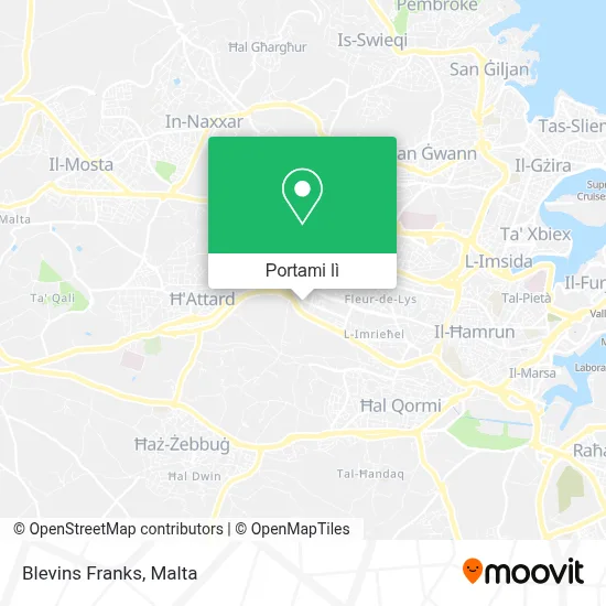Mappa Blevins Franks