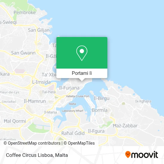 Mappa Coffee Circus Lisboa