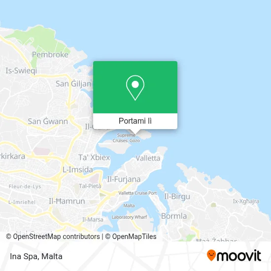 Mappa Ina Spa
