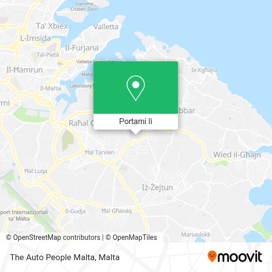 Mappa The Auto People Malta