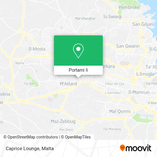 Mappa Caprice Lounge