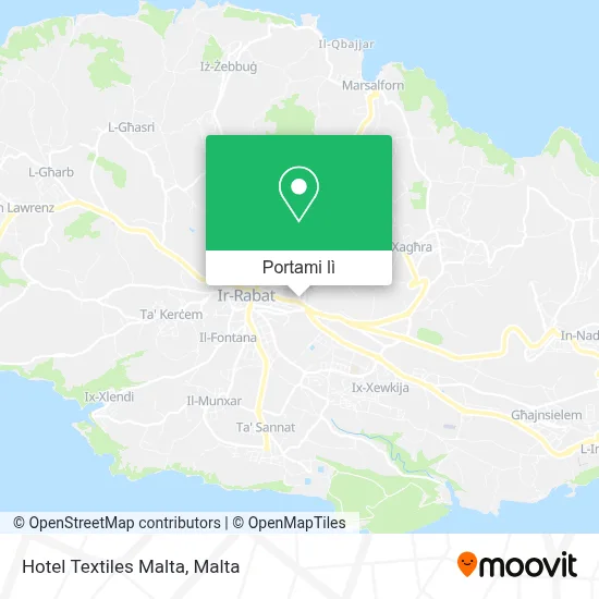 Mappa Hotel Textiles Malta
