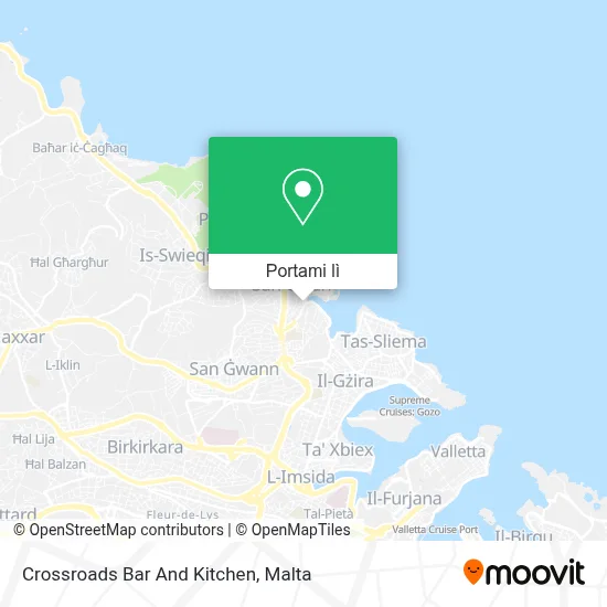Mappa Crossroads Bar And Kitchen