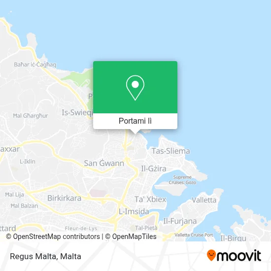 Mappa Regus Malta