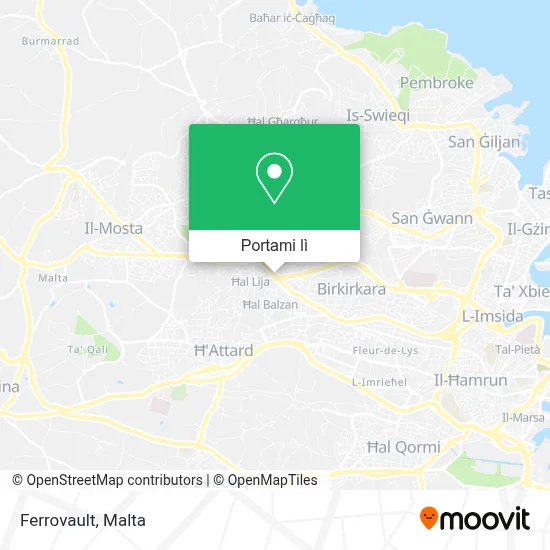 Mappa Ferrovault