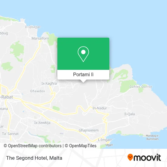 Mappa The Segond Hotel