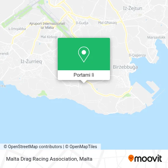 Mappa Malta Drag Racing Association