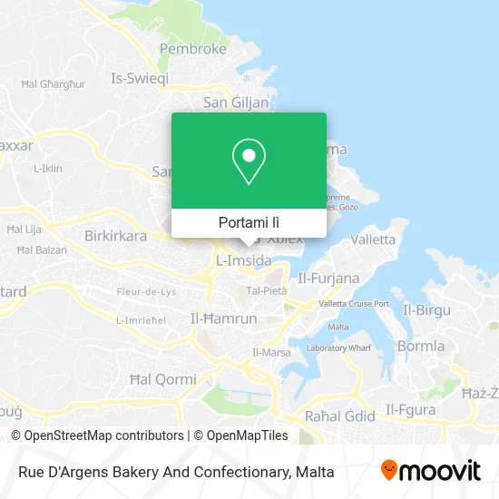 Mappa Rue D'Argens Bakery And Confectionary
