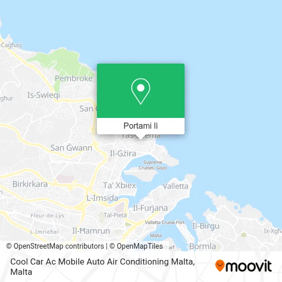 Mappa Cool Car Ac Mobile Auto Air Conditioning Malta