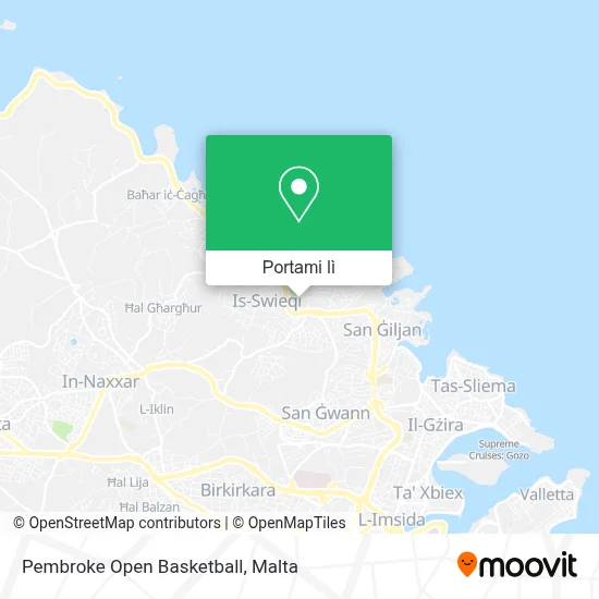 Mappa Pembroke Open Basketball