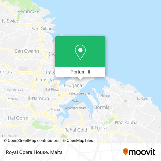 Mappa Royal Opera House