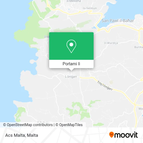 Mappa Acs Malta