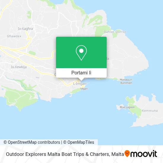 Mappa Outdoor Explorers Malta Boat Trips & Charters