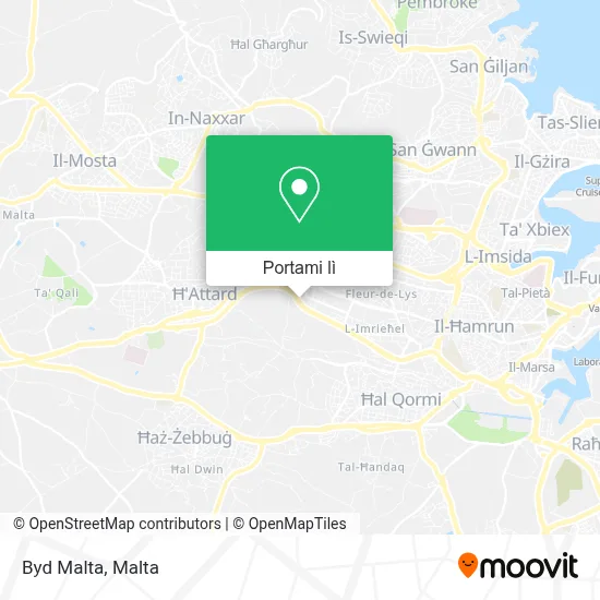 Mappa Byd Malta