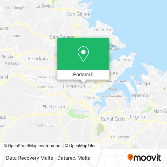 Mappa Data Recovery Malta - Datarec