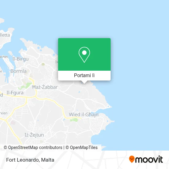 Mappa Fort Leonardo