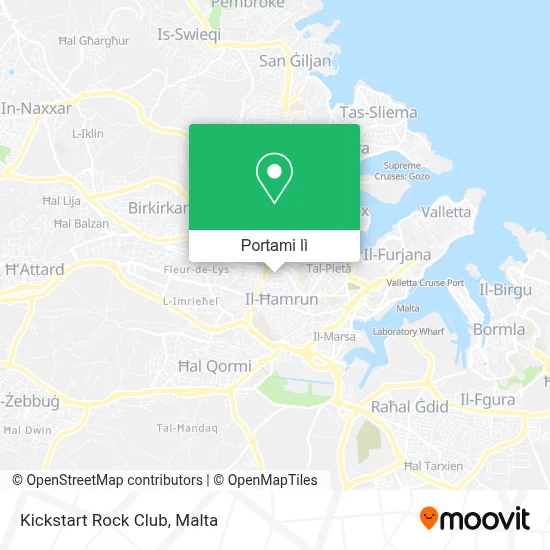 Mappa Kickstart Rock Club