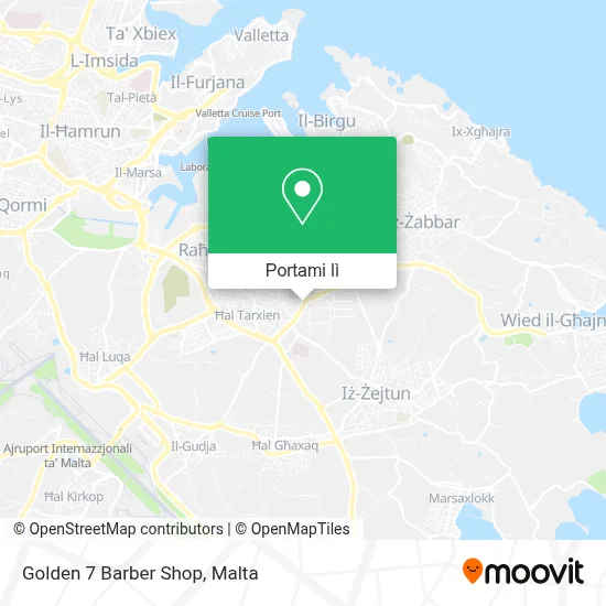 Mappa Golden 7 Barber Shop