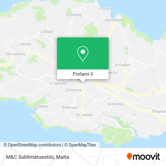Mappa M&C Sublimatuestilo