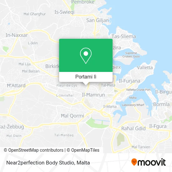 Mappa Near2perfection Body Studio