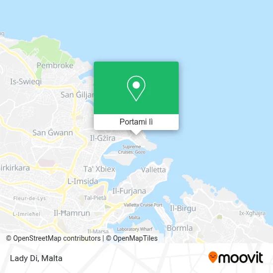 Mappa Lady Di