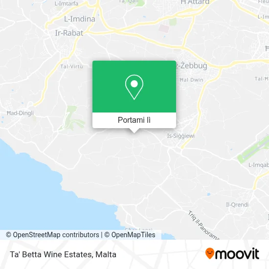 Mappa Ta' Betta Wine Estates