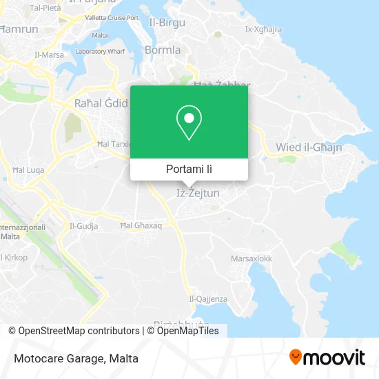 Mappa Motocare Garage
