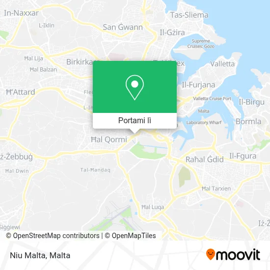 Mappa Niu Malta