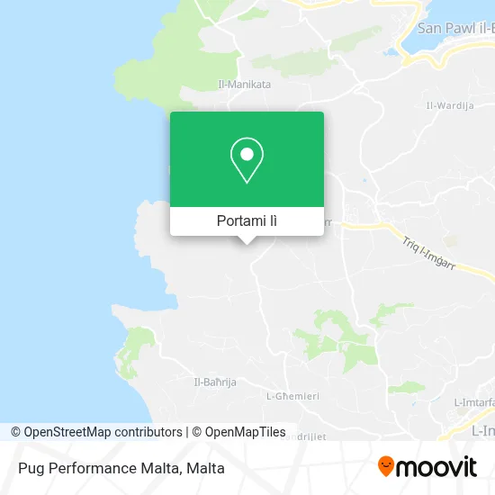 Mappa Pug Performance Malta