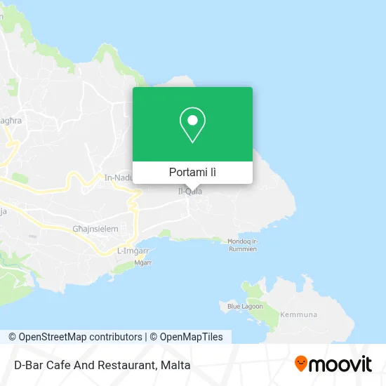 Mappa D-Bar Cafe And Restaurant