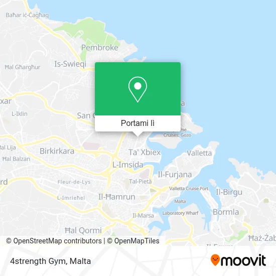 Mappa 4strength Gym