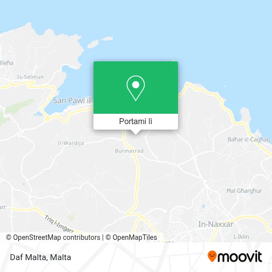 Mappa Daf Malta
