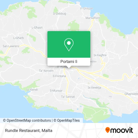 Mappa Rundle Restaurant