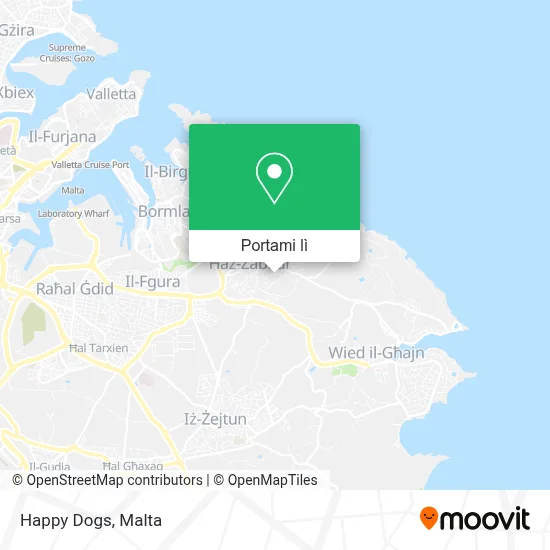 Mappa Happy Dogs