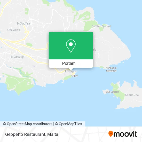 Mappa Geppetto Restaurant