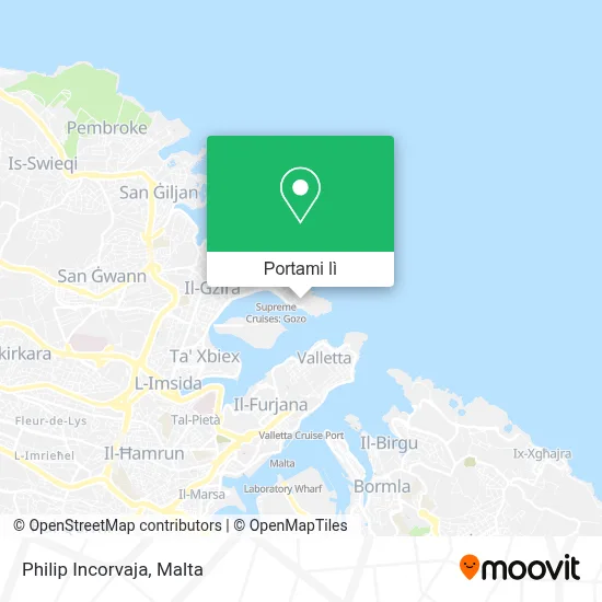 Mappa Philip Incorvaja