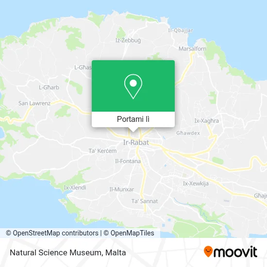 Mappa Natural Science Museum