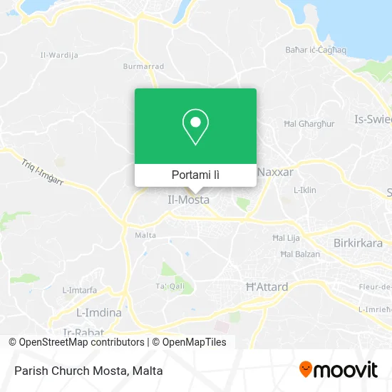 Mappa Parish Church Mosta