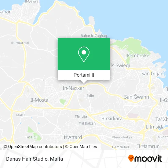 Mappa Danas Hair Studio
