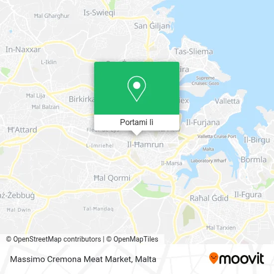 Mappa Massimo Cremona Meat Market