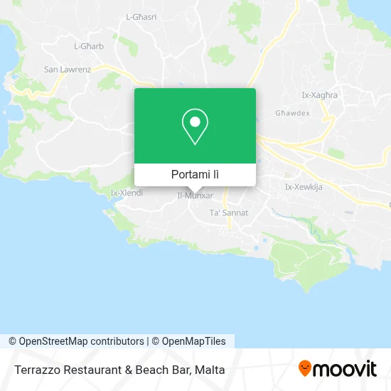 Mappa Terrazzo Restaurant & Beach Bar