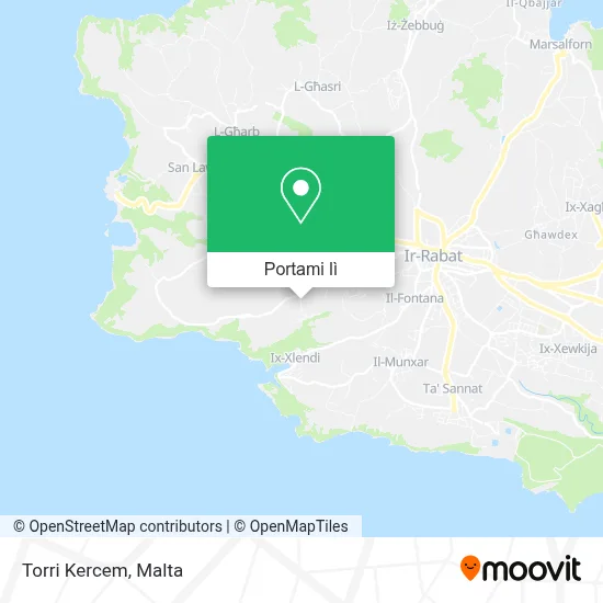 Mappa Torri Kercem